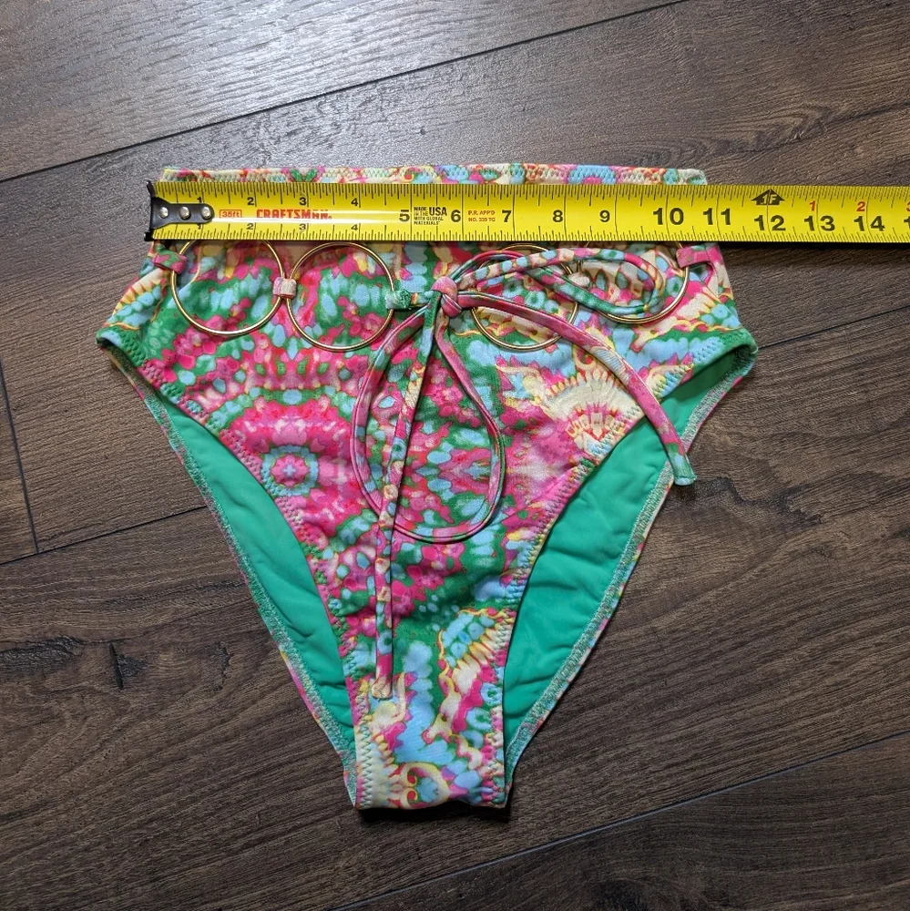 Ramy Brook Vibrant Bikini Bottom High‎ Waist Size XS